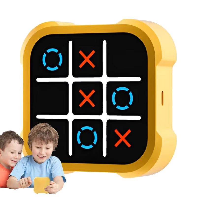 Handheld Puzzle Game Console for Kids Portable Travel Game Console Classic Fingertip Toy Board Game for Friends Gathering Road