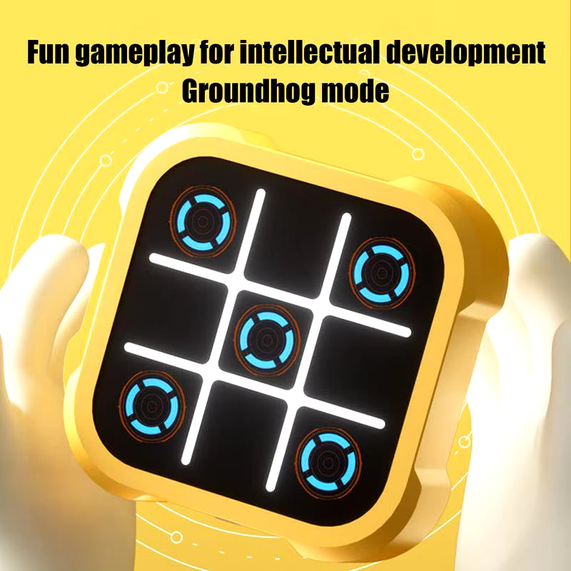 Handheld Puzzle Game Console for Kids Portable Travel Game Console Classic Fingertip Toy Board Game for Friends Gathering Road